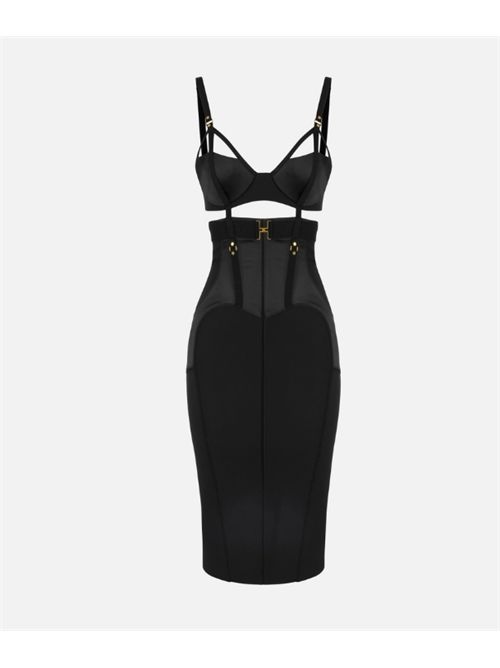 BUSTIER DRESS ELISABETTA FRANCHI | AB88162E2110 nero